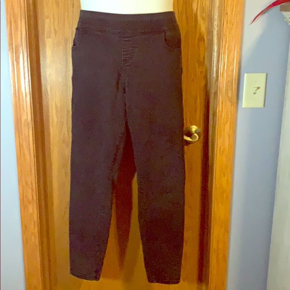 Torrid black lean jean jeggings sz2